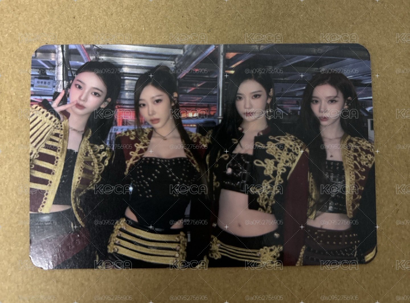 aespa 團卡 打歌卡 2025 mbc歌謠大祭典 逆應援 團-02