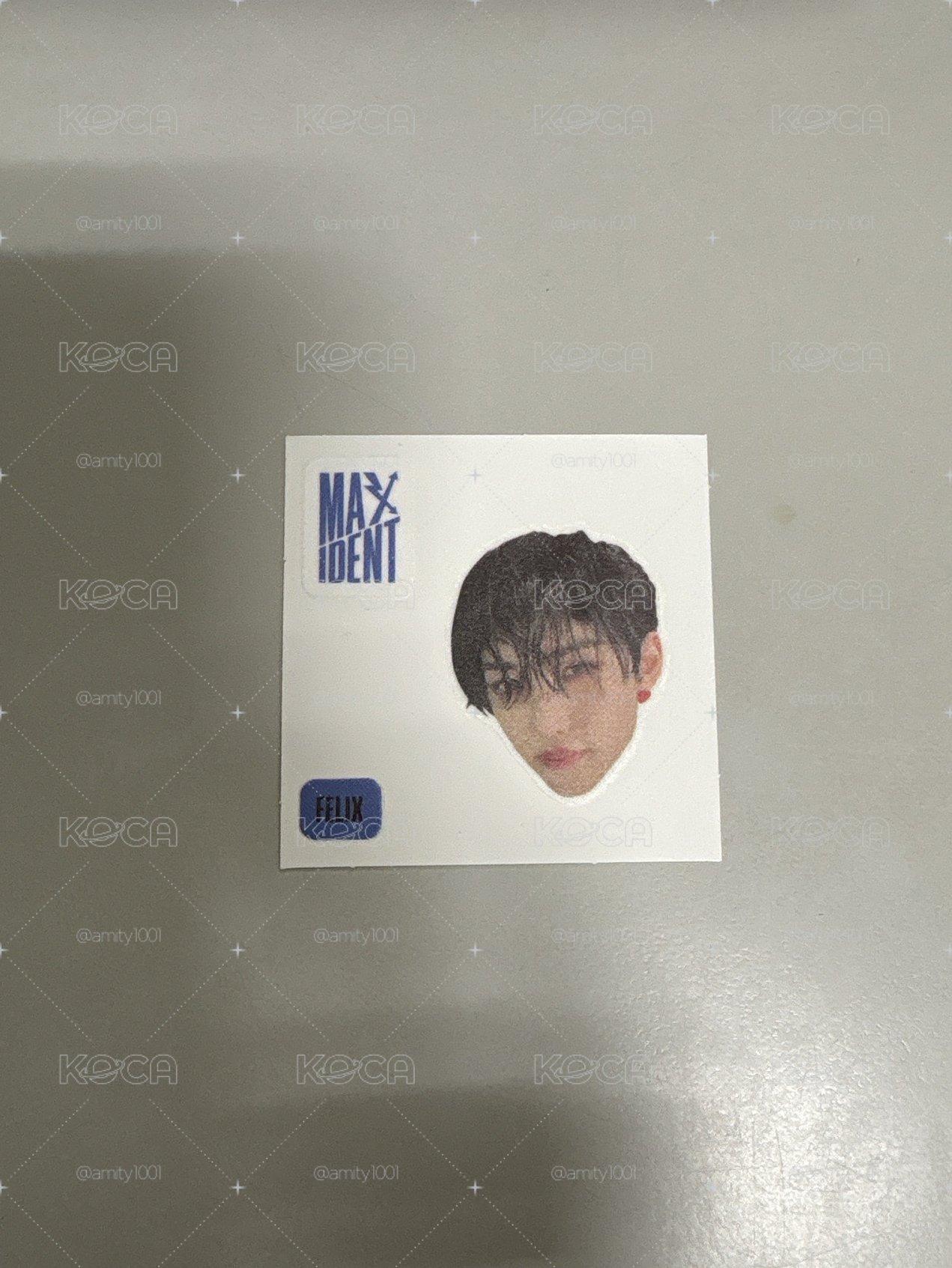 STRAY KIDS MAXIDENT T-crush & Heart ver. 預售禮貼紙