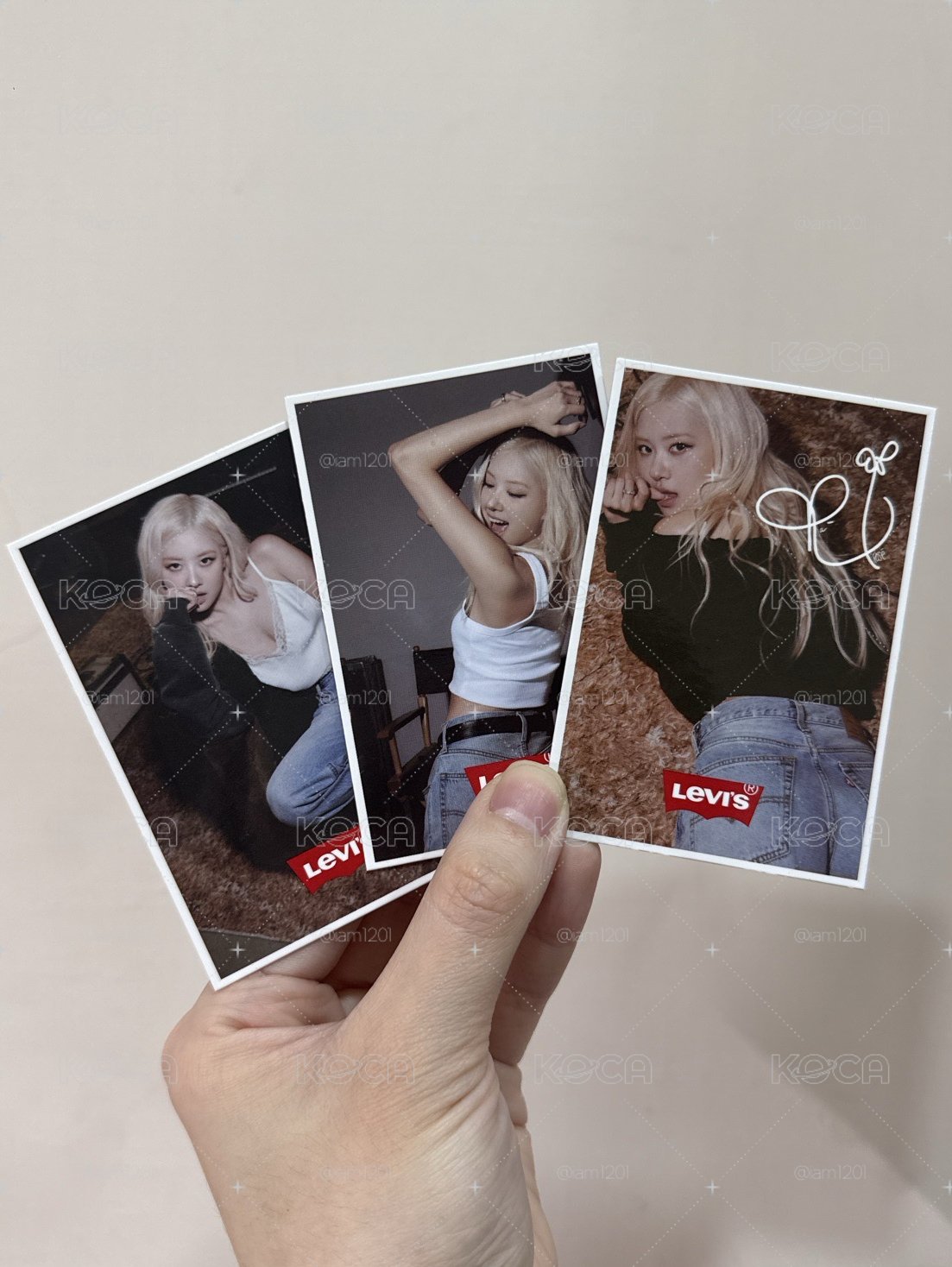 Rosie X LEVI’S聯名小卡