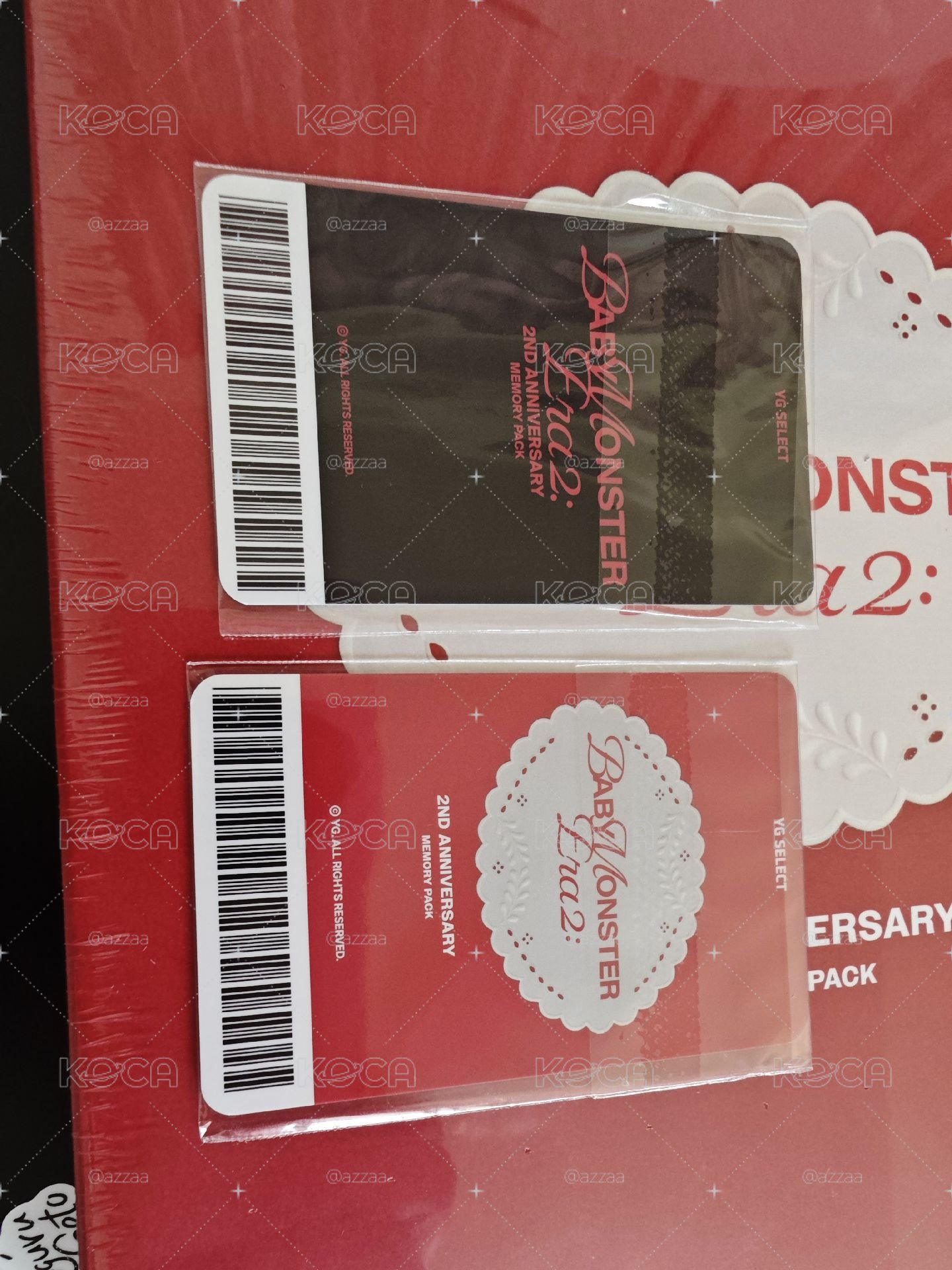 現貨！babymonster回憶錄 送紅黑卡各一！babymonster 寶怪2周年紀念冊