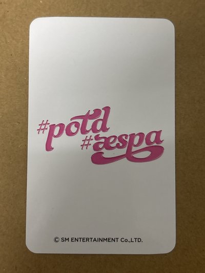 aespa Karina 柚子 #potd展會 滿額卡 #potd日本/泰國展會滿額柚 柚-71