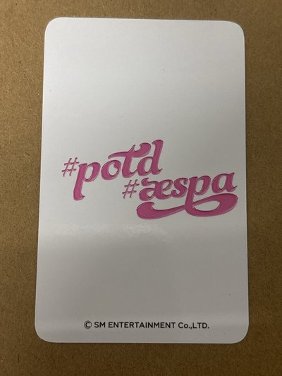 aespa Karina 柚子 #potd展會 滿額卡 #potd日本/泰國展會滿額柚 柚-72