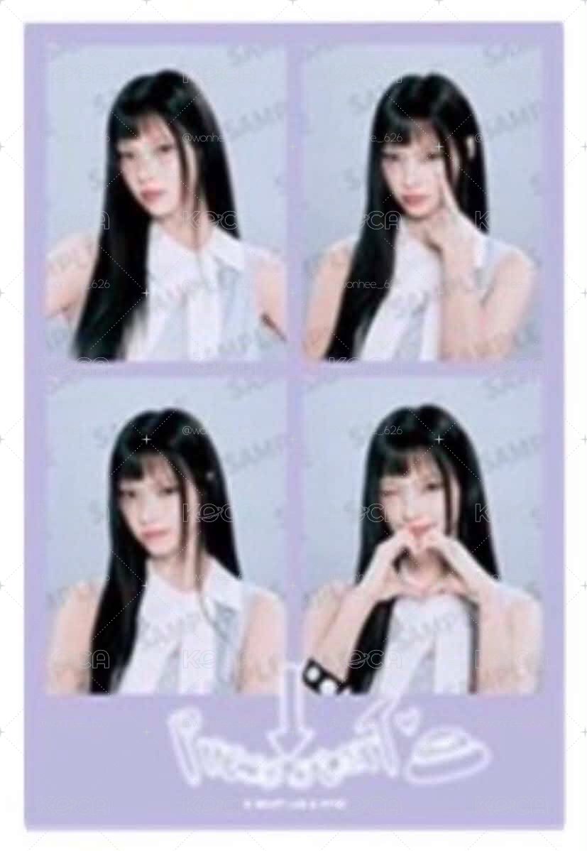 現貨可直拍 楓葉羽+玧四格照