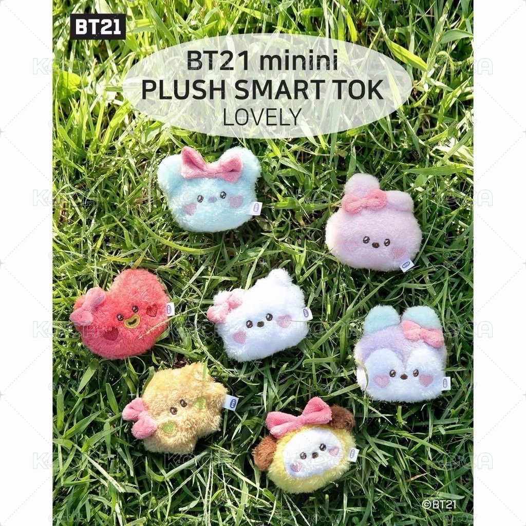 BT21 LOVELY 蝴蝶結手機氣墊支架