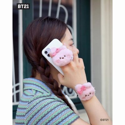 BT21 LOVELY 蝴蝶結手機氣墊支架