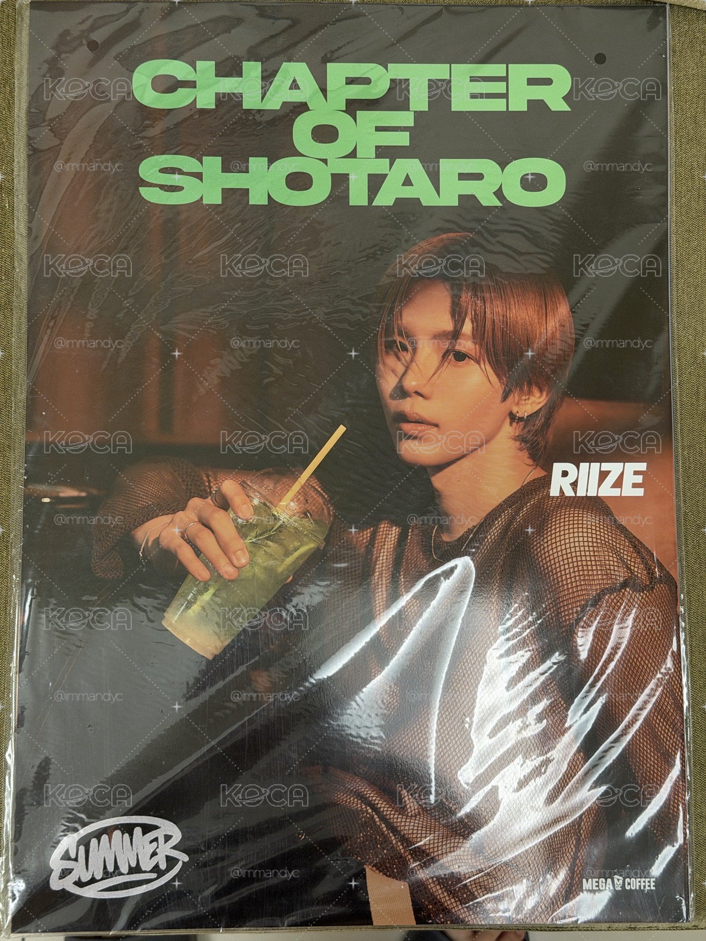 Riize mega海報