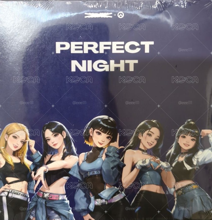 LE SSERAFIM Perfect Night 美國通路CD