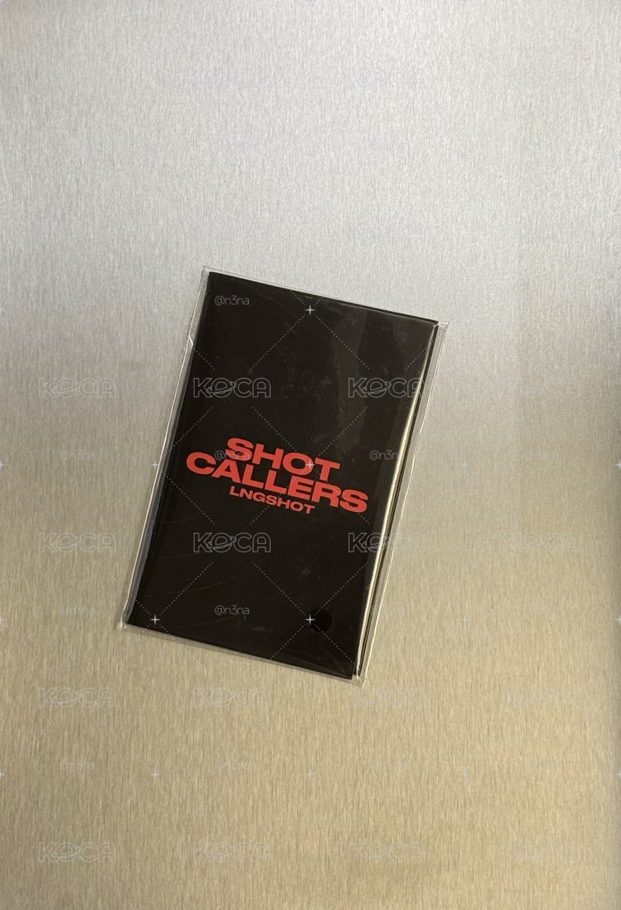 LNGSHOT 廣州入場卡 一套中文卡背 非現貨