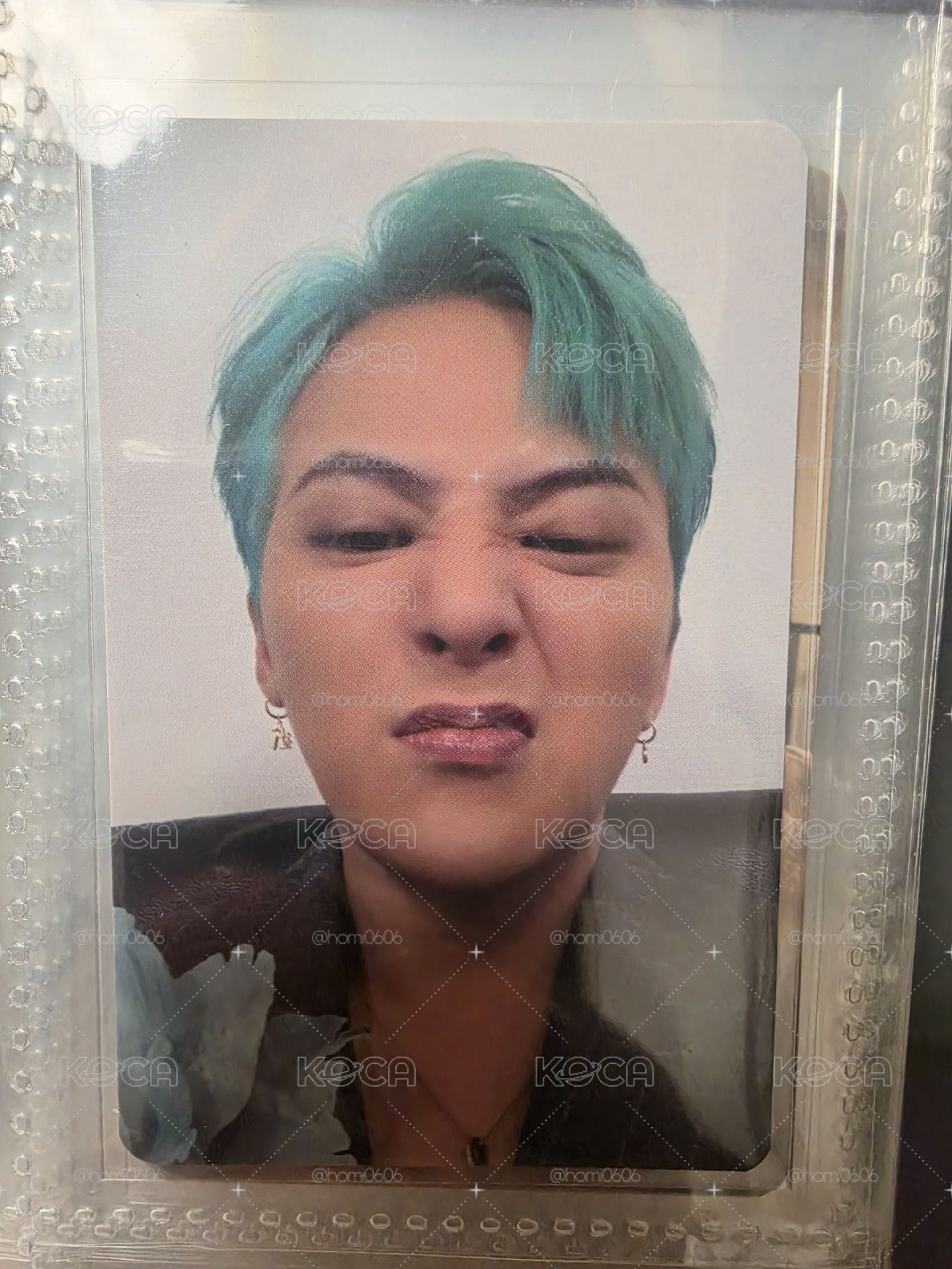 G-DRAGON 演唱會週邊小卡