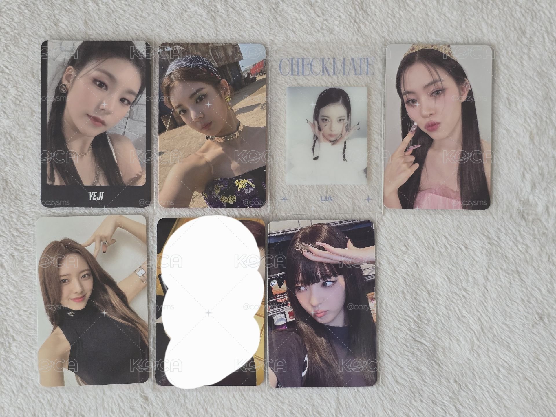 ITZY 專卡 特典卡