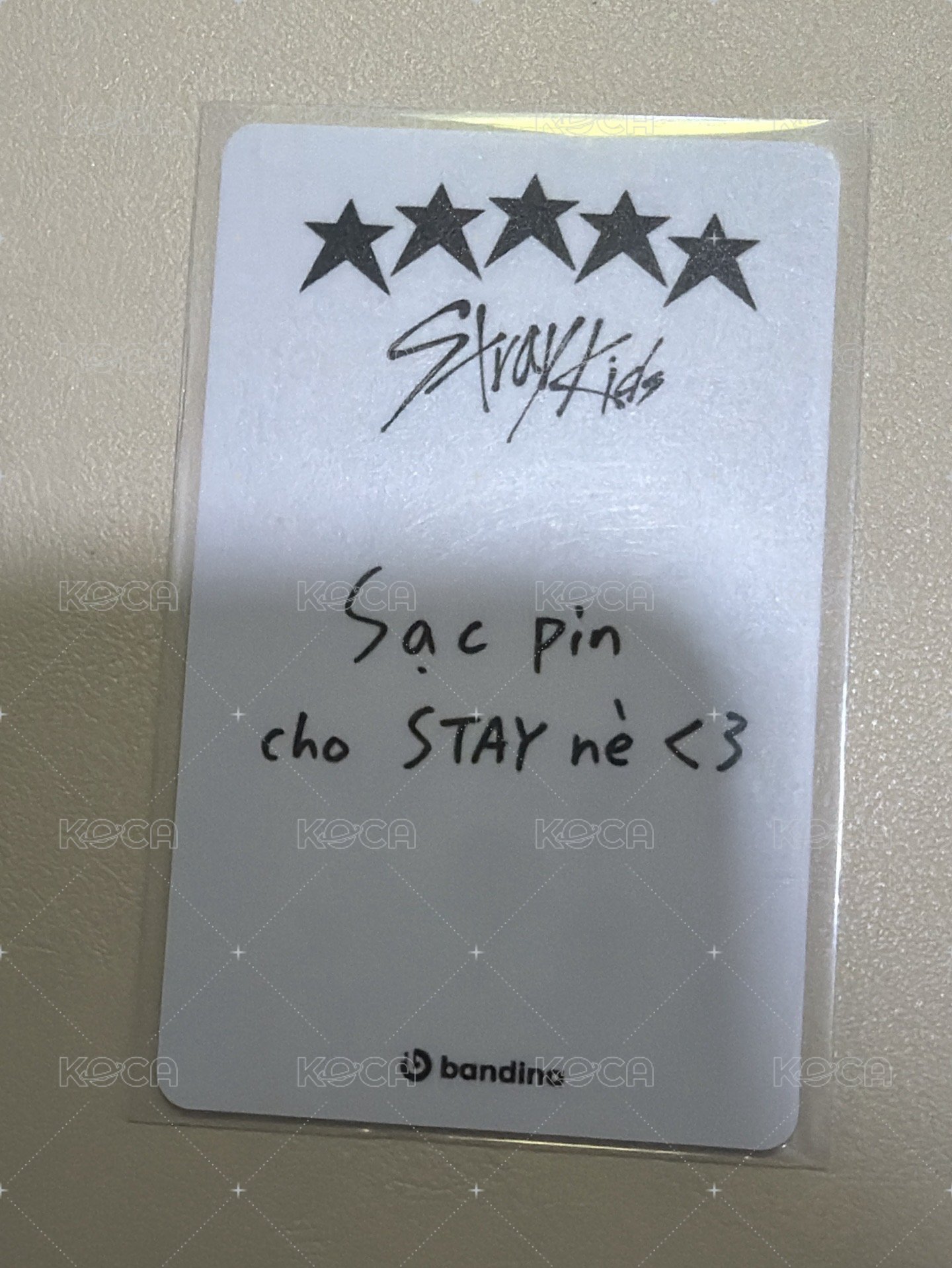 五星越南通路特典硬卡