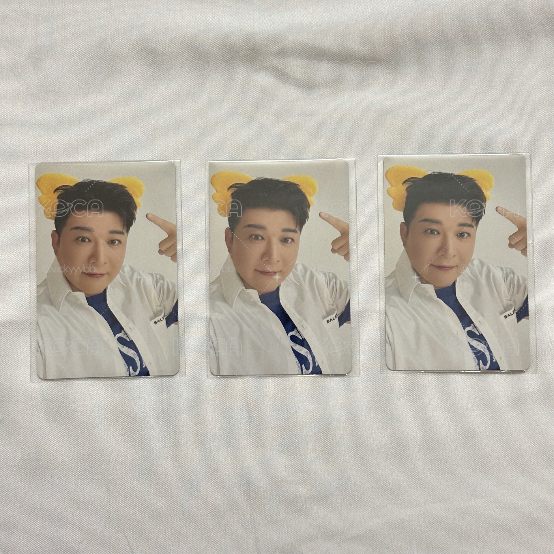 Super Junior 神童 小熊餅乾卡+外盒