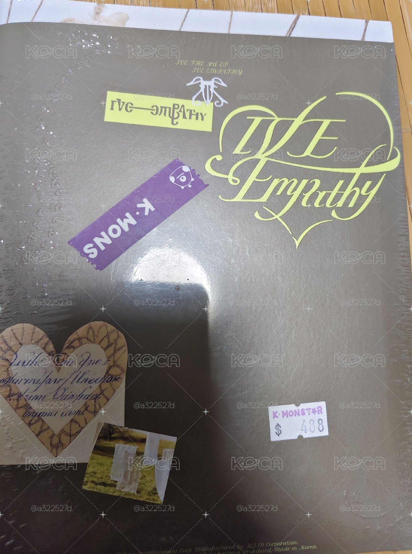 IVE EMPATHY Me ver. 專輯 未拆專輯