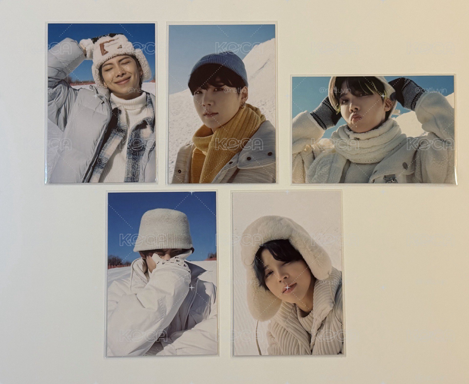 BTS 2021冬寫 生寫真