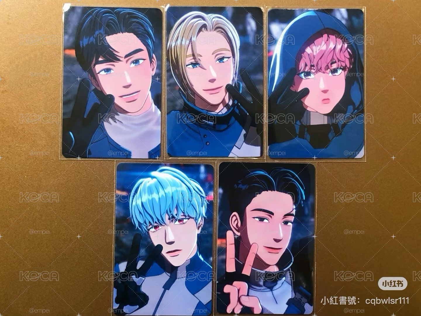PLAVE QQ音樂 痛樓打卡 小卡