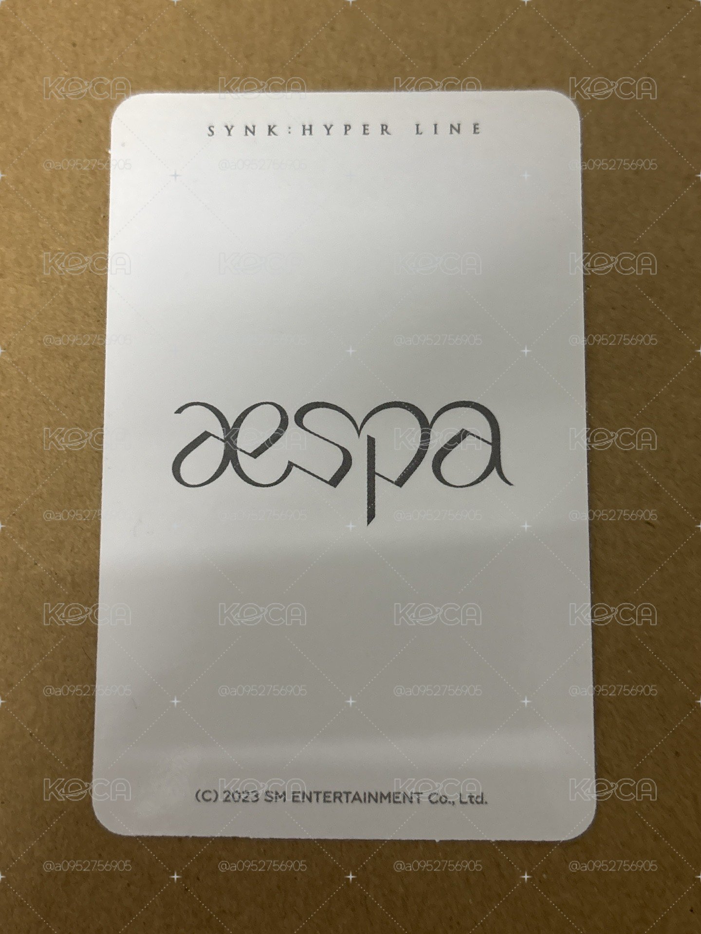 （瑕）aespa NingNing 寧寧 一巡 隨機卡 寧-32