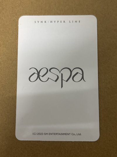 （瑕）aespa NingNing 寧寧 一巡 隨機卡 寧-32