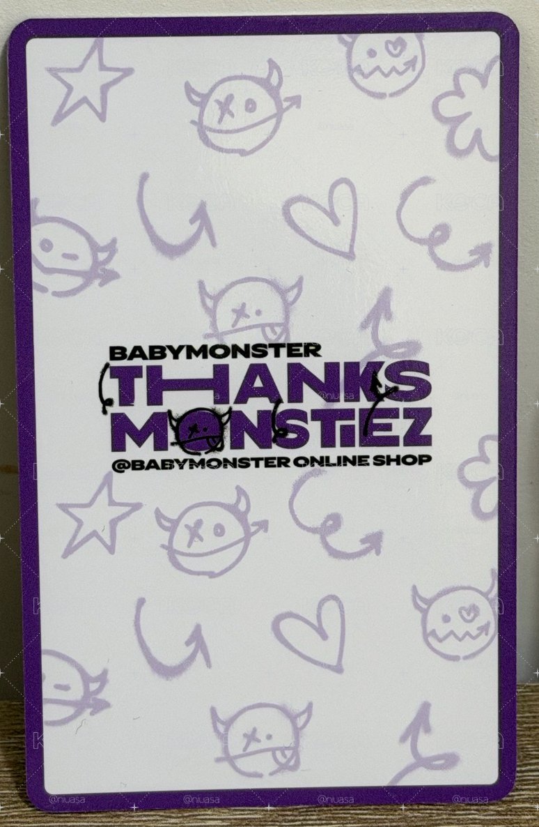 BABYMONSTER RUKA 日網滿額卡