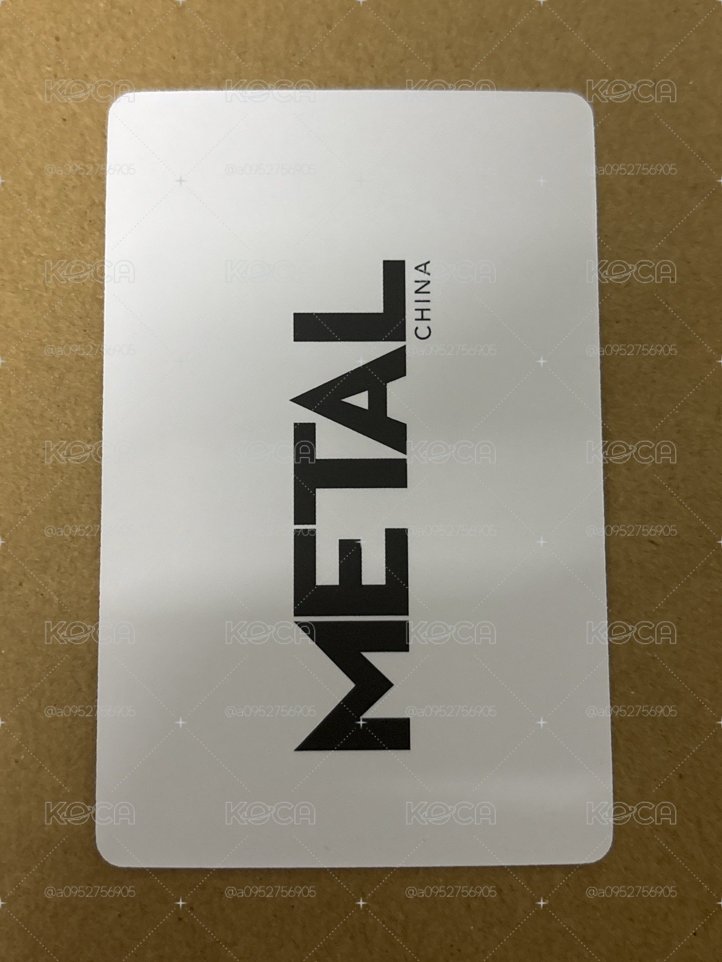 aespa Winter 冬天 Metal 雜誌卡 METAL 雜誌固配小卡冬 冬-92