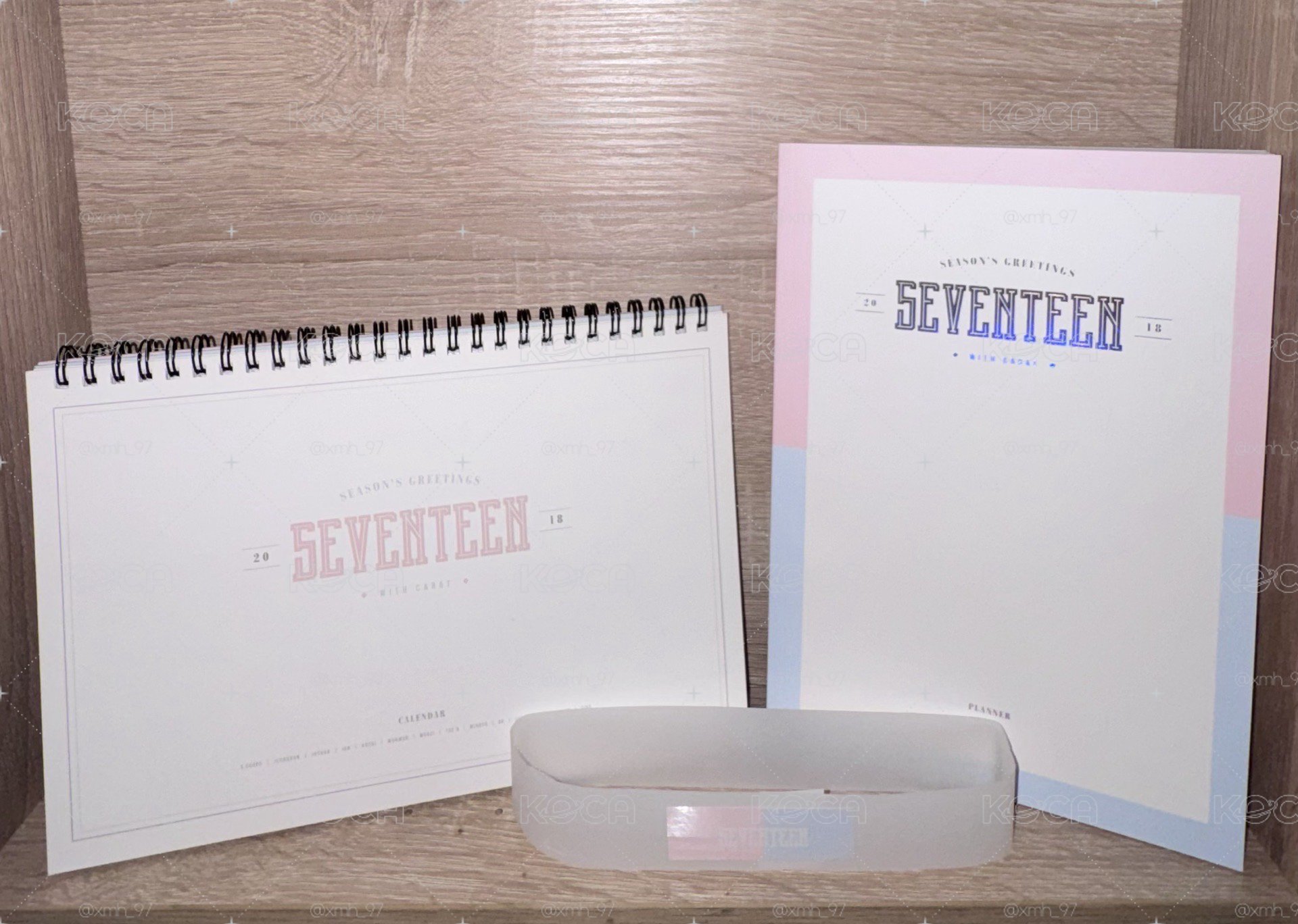 SEVENTEEN 2018 年曆組