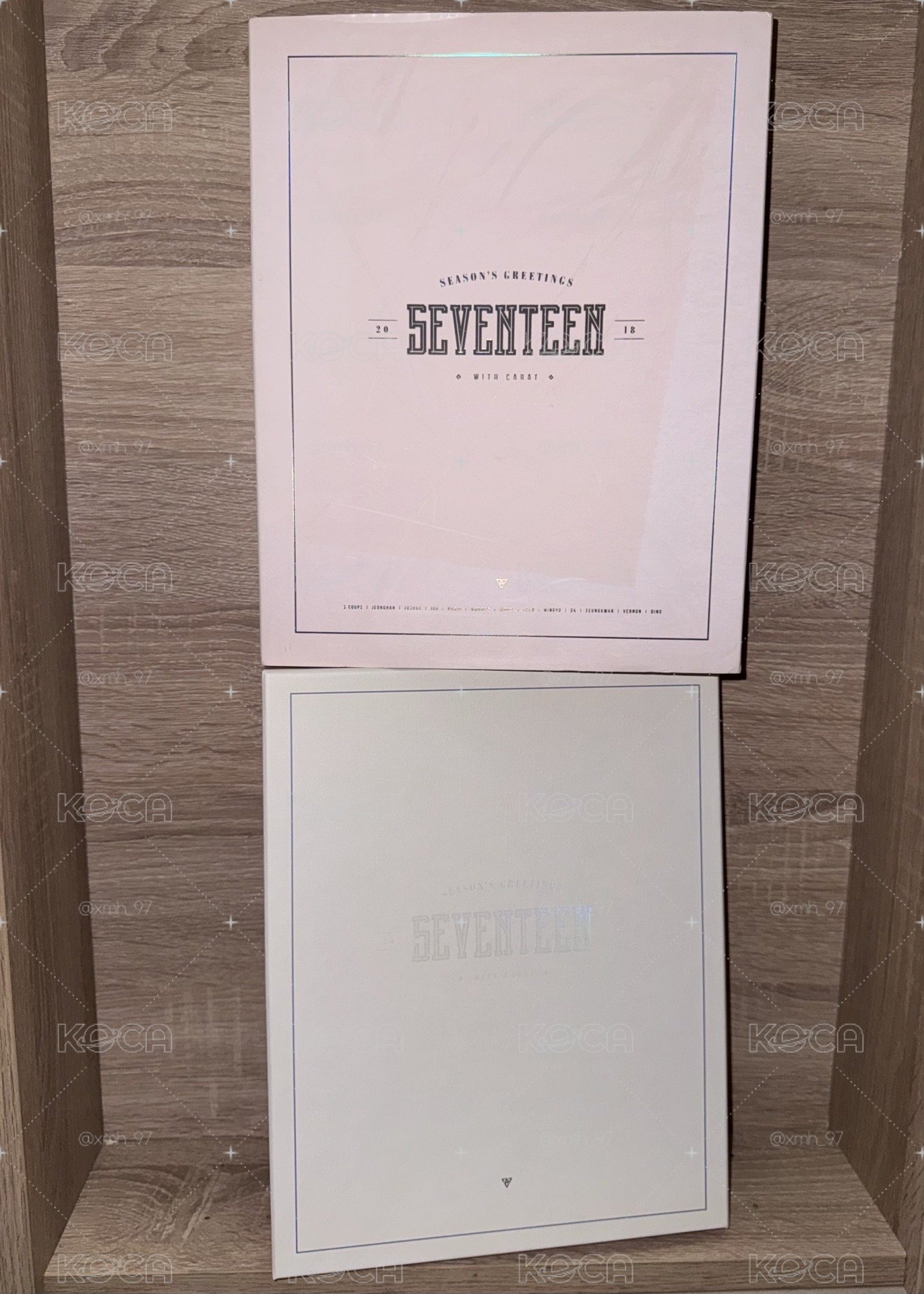 SEVENTEEN 2018 年曆組