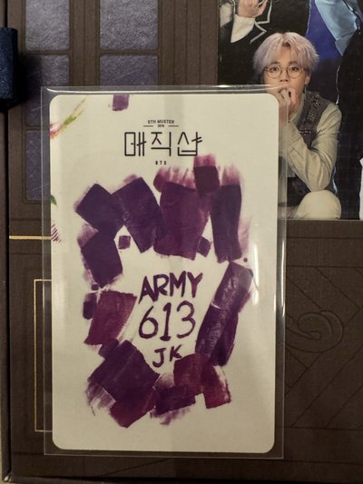BTS 防彈少年團 韓國五期 FM DVD 田柾國 小卡 韓五國
