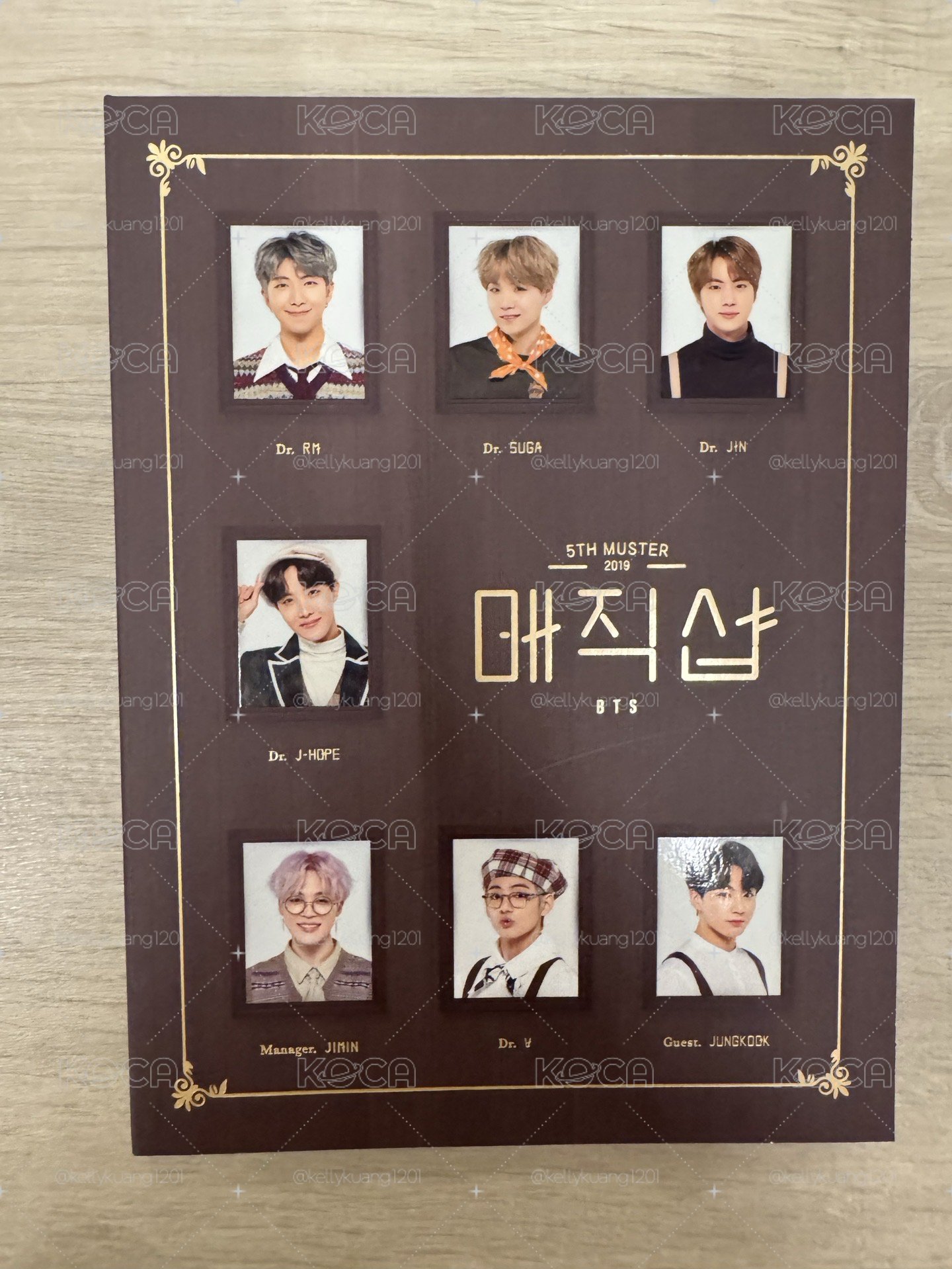 BTS 防彈少年團 韓國五期 FM DVD 田柾國 小卡 韓五國