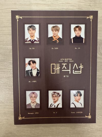 BTS 防彈少年團 韓國五期 FM DVD 田柾國 小卡 韓五國