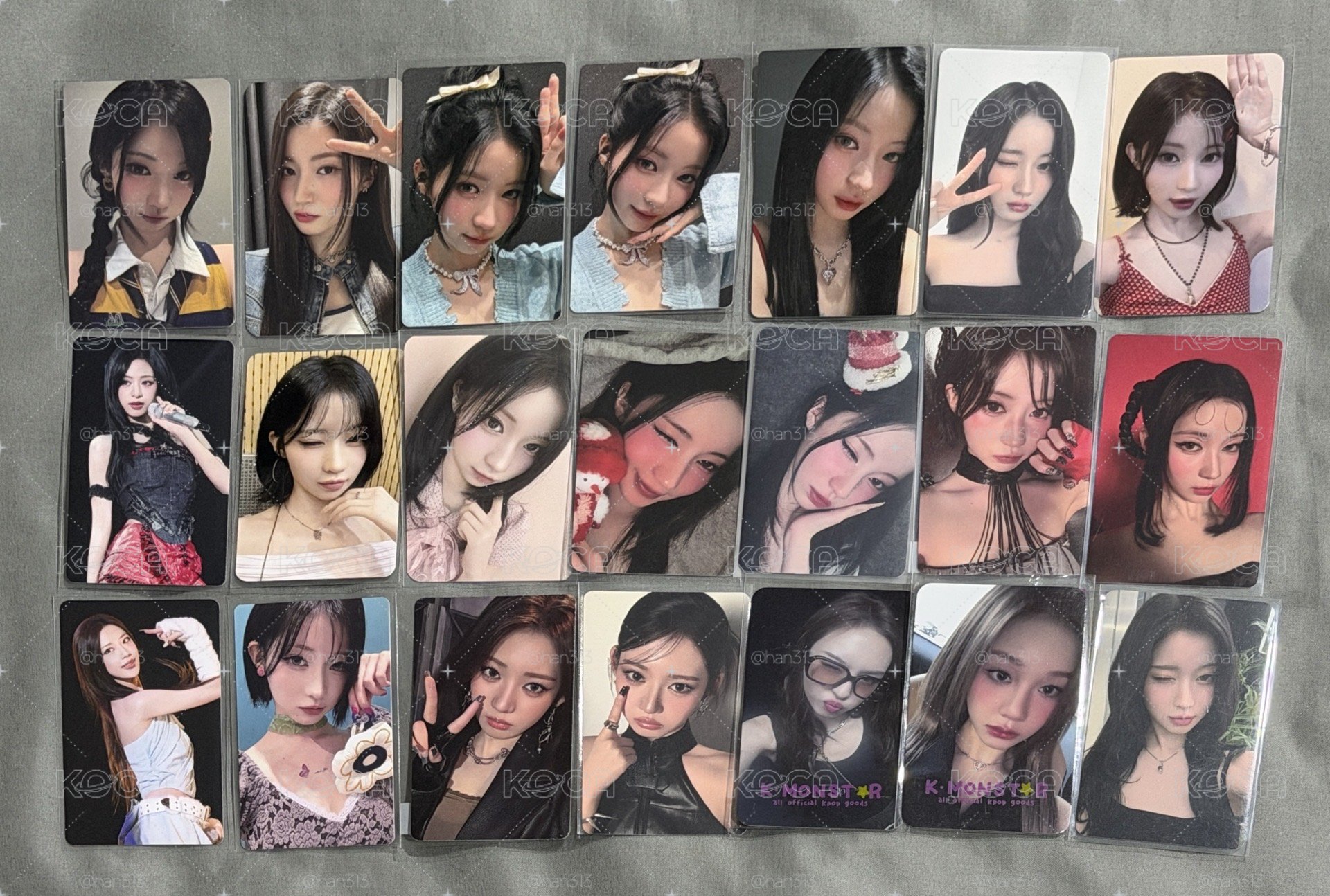 BABYMONSTER ASA 特典卡 周邊卡 滿額卡 RORA PHARITA CHIQUITA