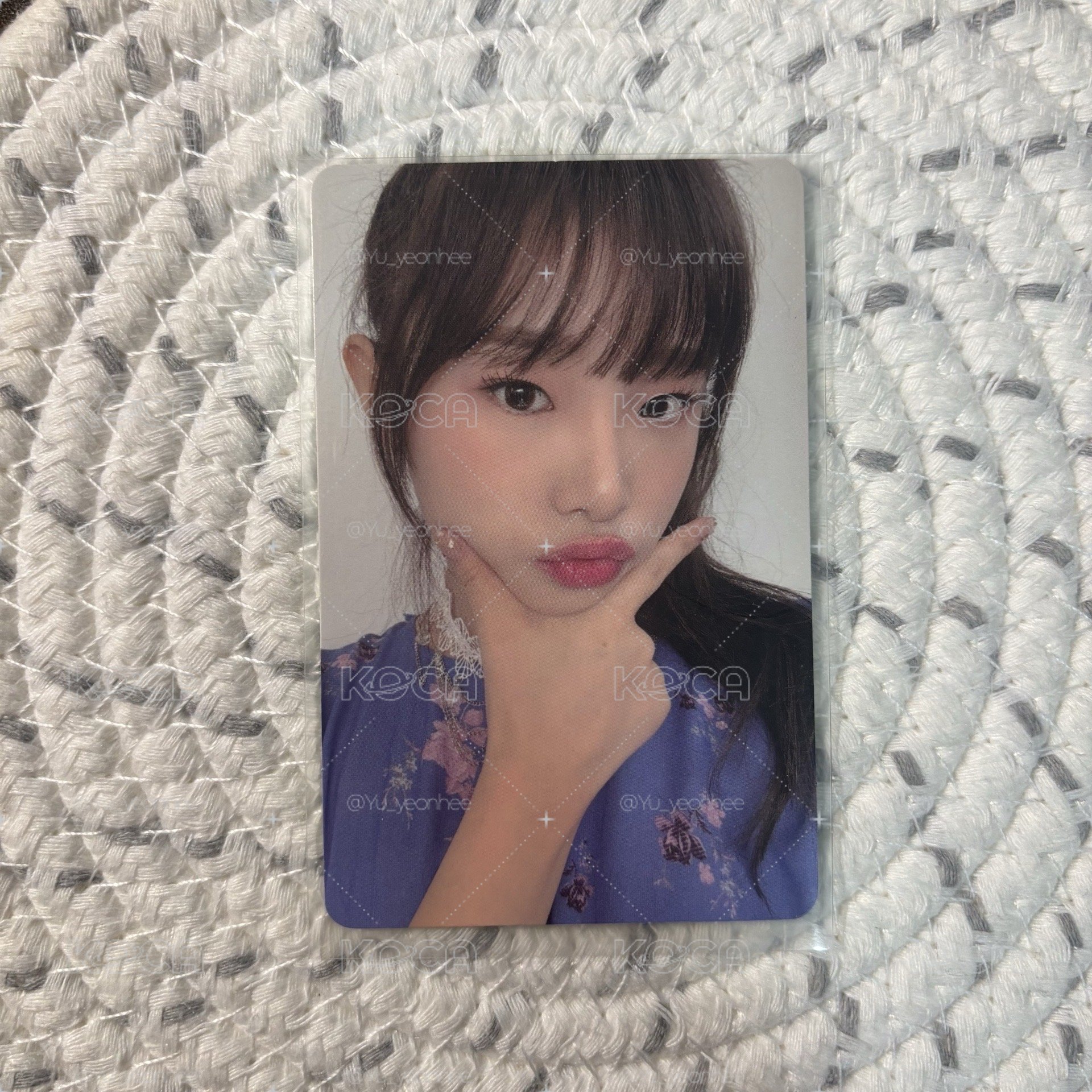 Yena 崔叡娜 IZ*ONE HEART*IZ 專輯卡 