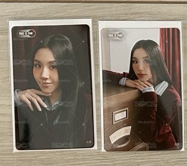 彩瑛大卡+透卡+隨機立牌吊飾組合