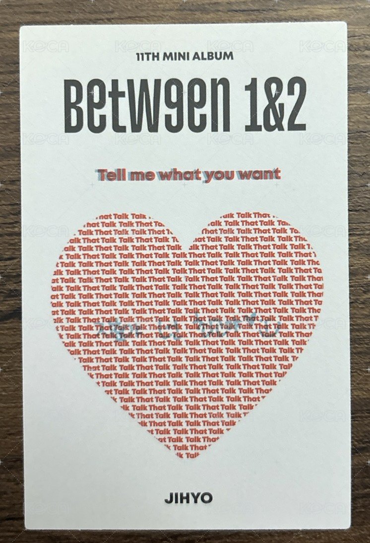 BETWEEN 1&2專卡