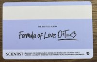 Formula of Love: O+T=<3專卡 ID卡