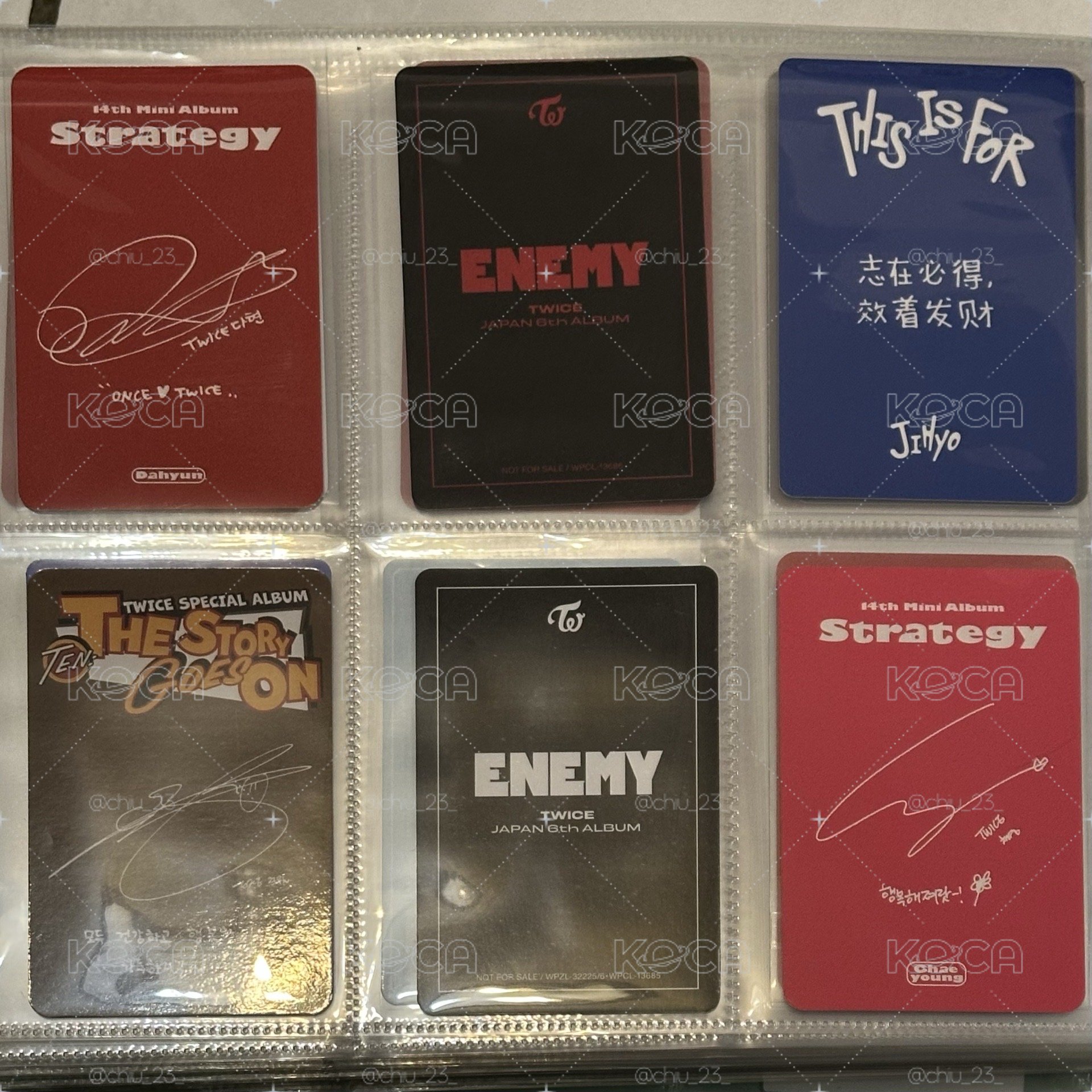 TWICE 專卡