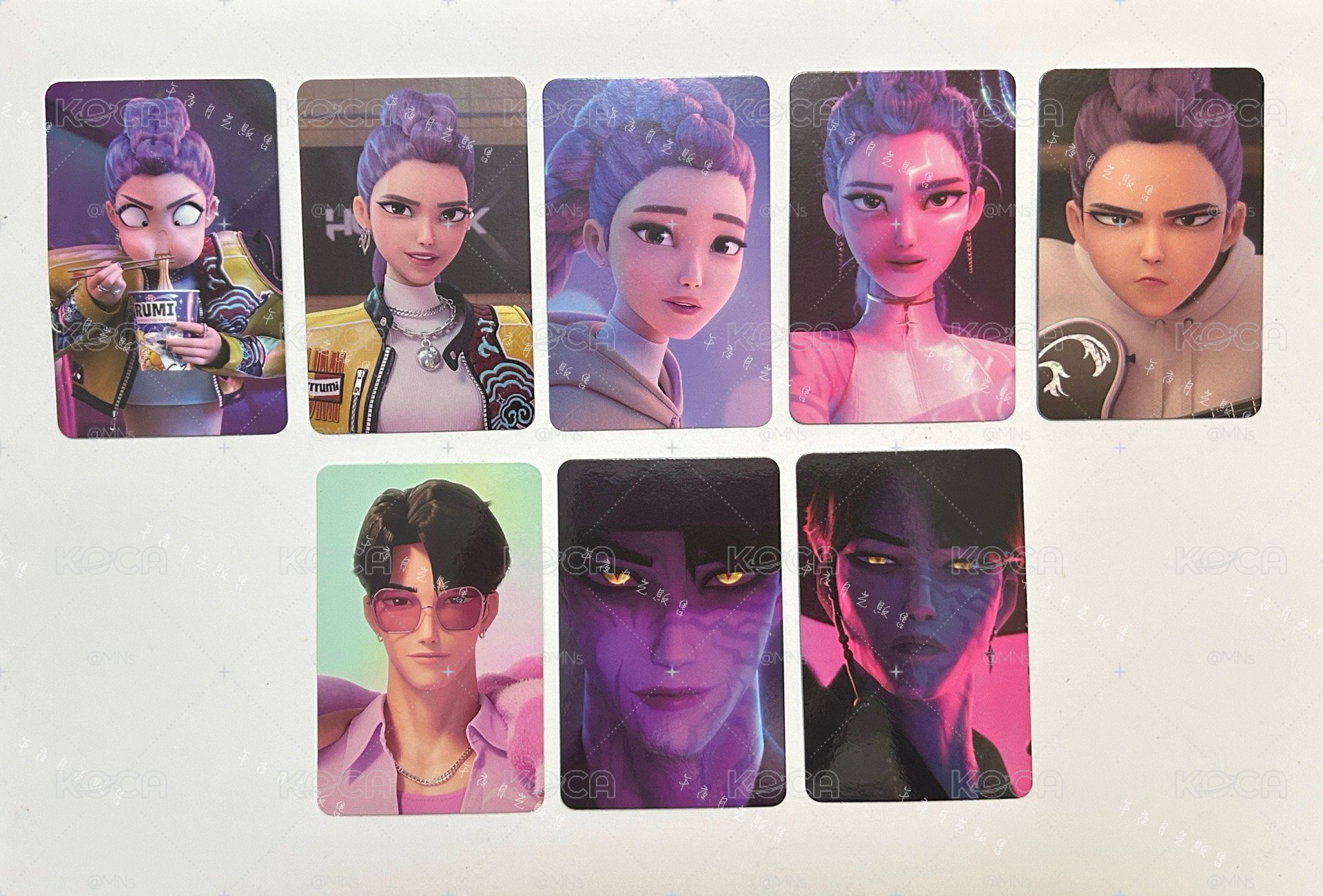Kpop獵魔女團快閃店盲包小卡