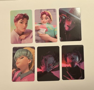 Kpop獵魔女團快閃店盲包小卡