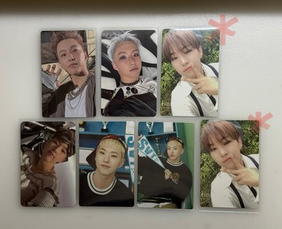 Seventeen 權順榮/Hoshi 小卡小盤🐯