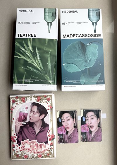 SJ 赫宰 銀赫代言 MEDIHEAL聯名限定玫瑰卡特典