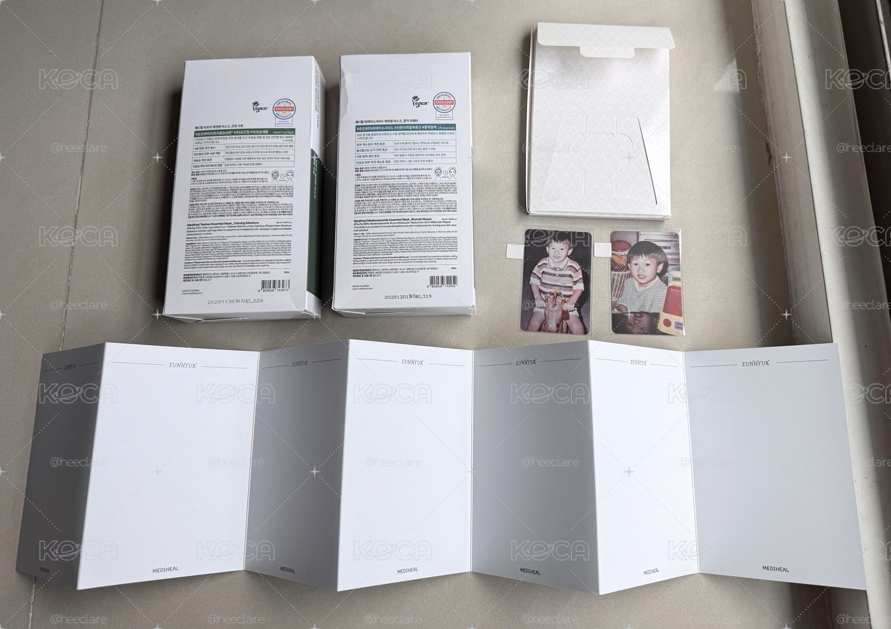 SJ 赫宰 銀赫代言 MEDIHEAL聯名限定玫瑰卡特典