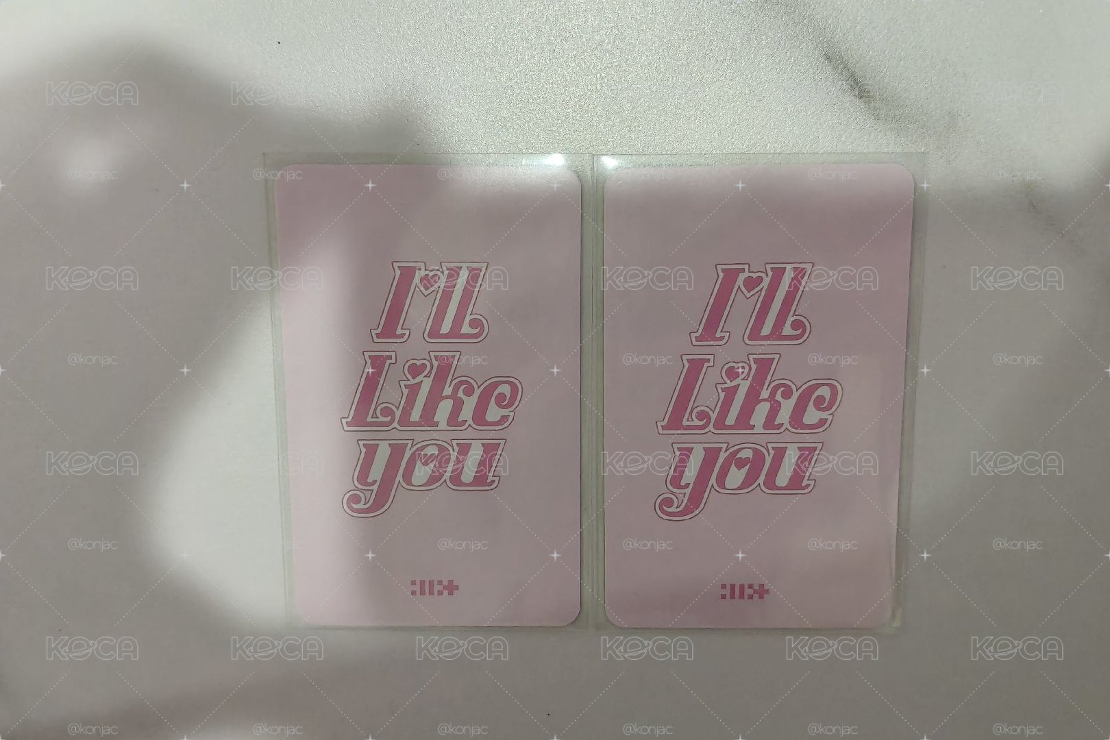 ⚪I'LL LIKE YOU 專輯卡 電子專