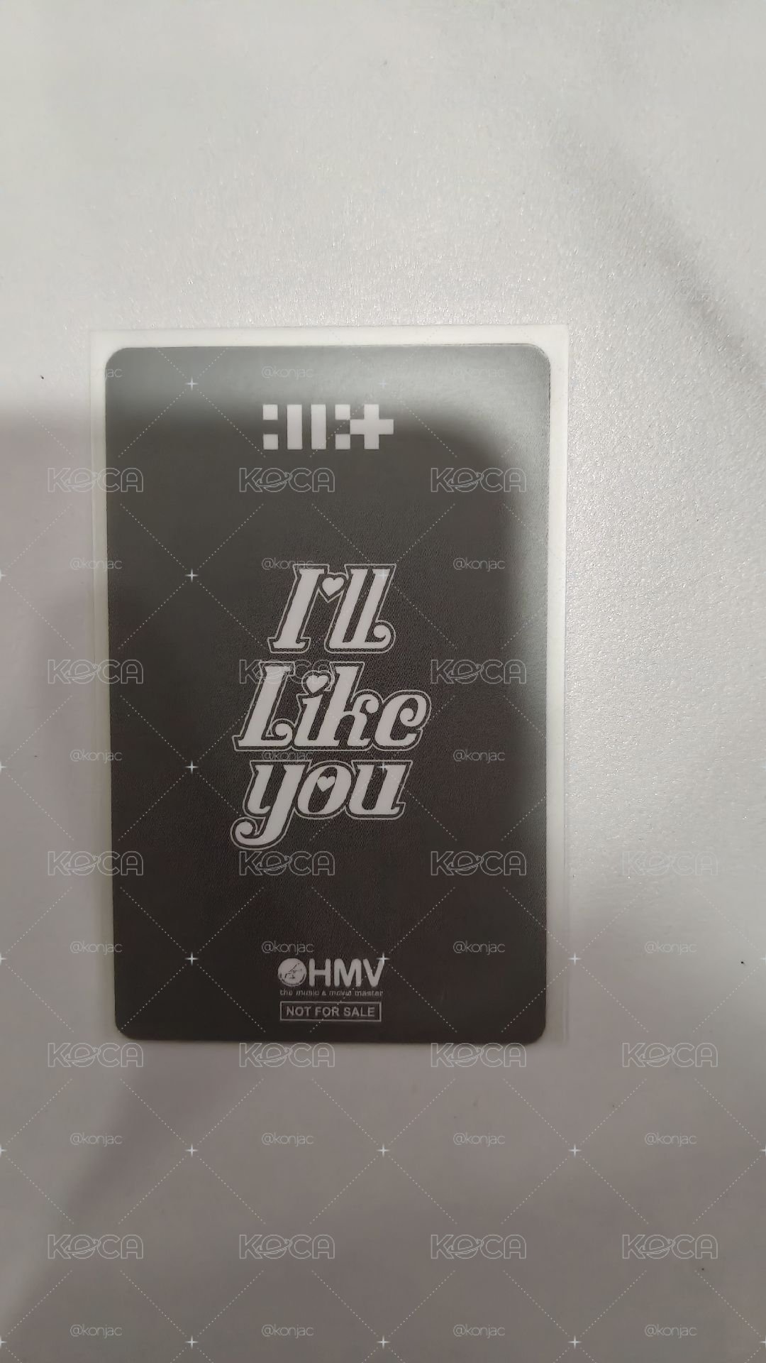 ⚪I'LL LIKE YOU hmv 幸運卡 I’LL LIKE YOU