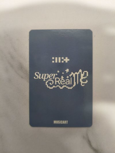 ⚪SUPER REAL ME ma 簽售卡 