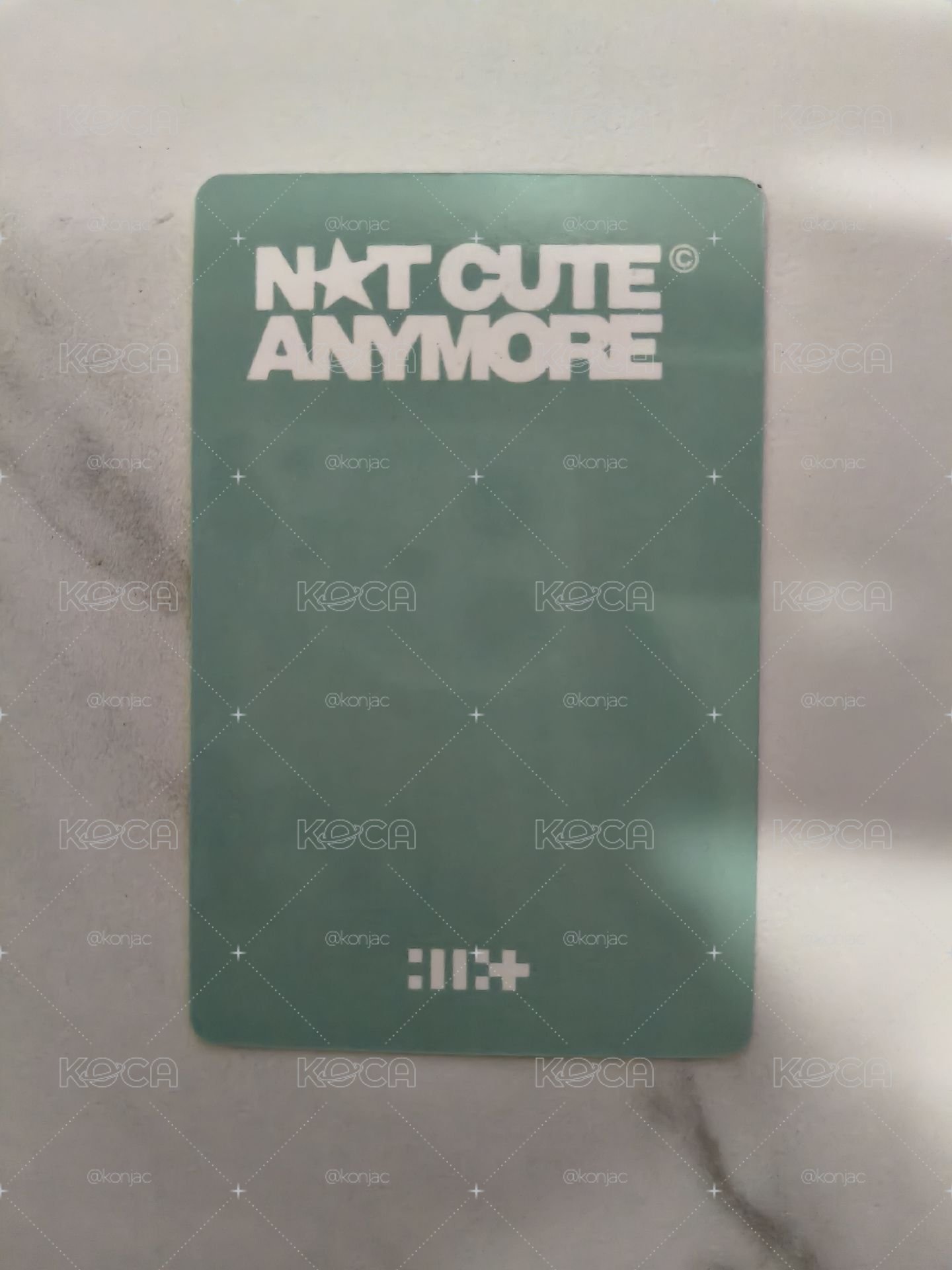 🔴NOT CUTE ANYMORE yzy 特典卡 楓葉ver.