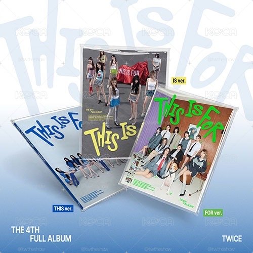 TWICE 正規四輯 THIS IS FOR 全專