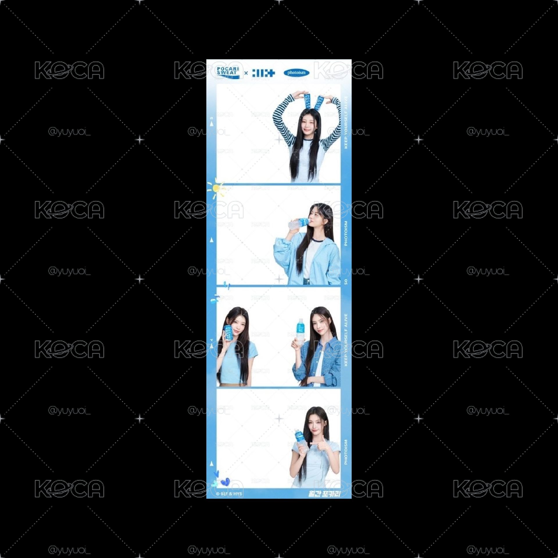 寶礦力 photoism 人生四格卡 快閃店限定