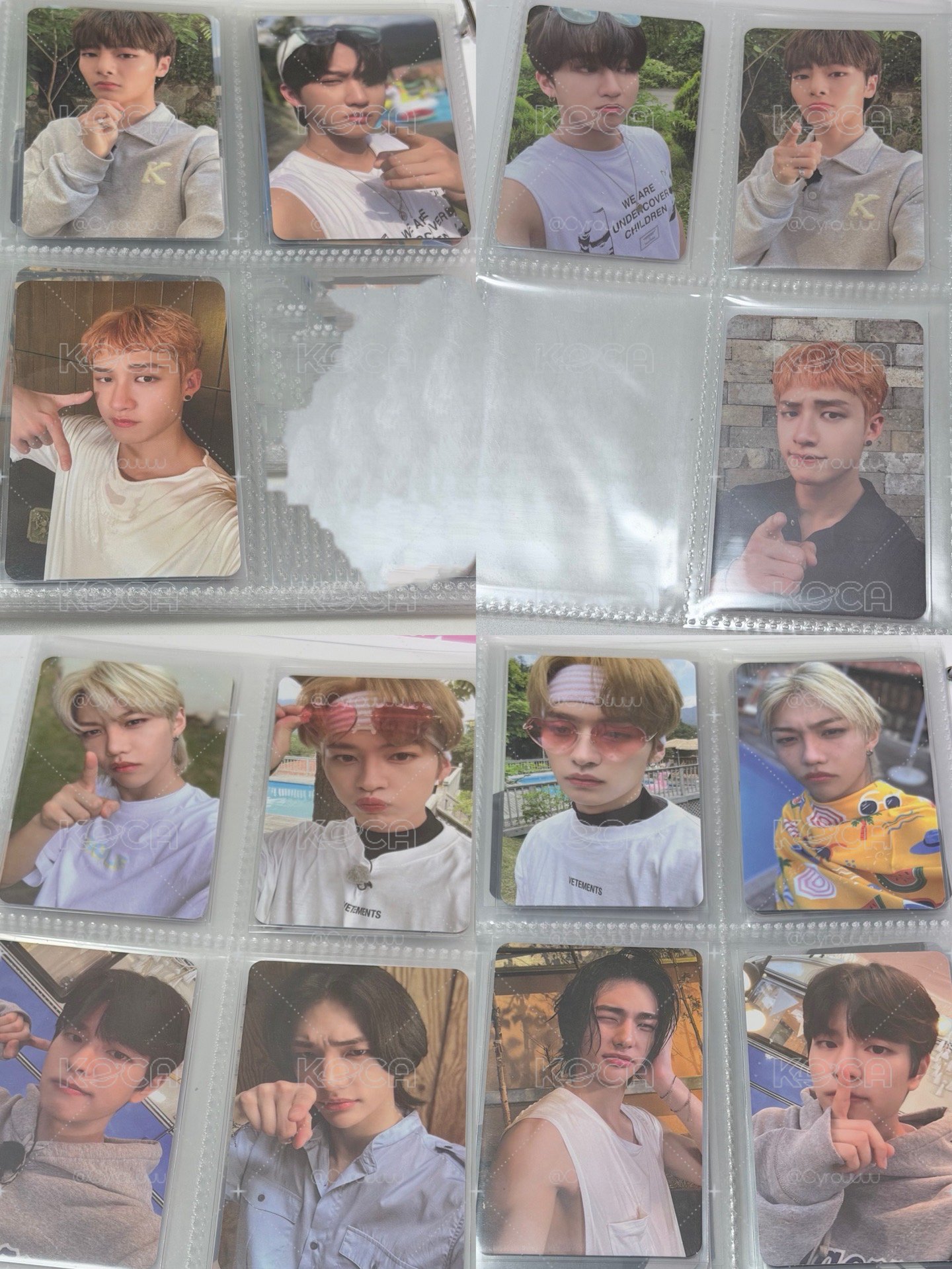 Stray Kids NOEASY雙面小卡