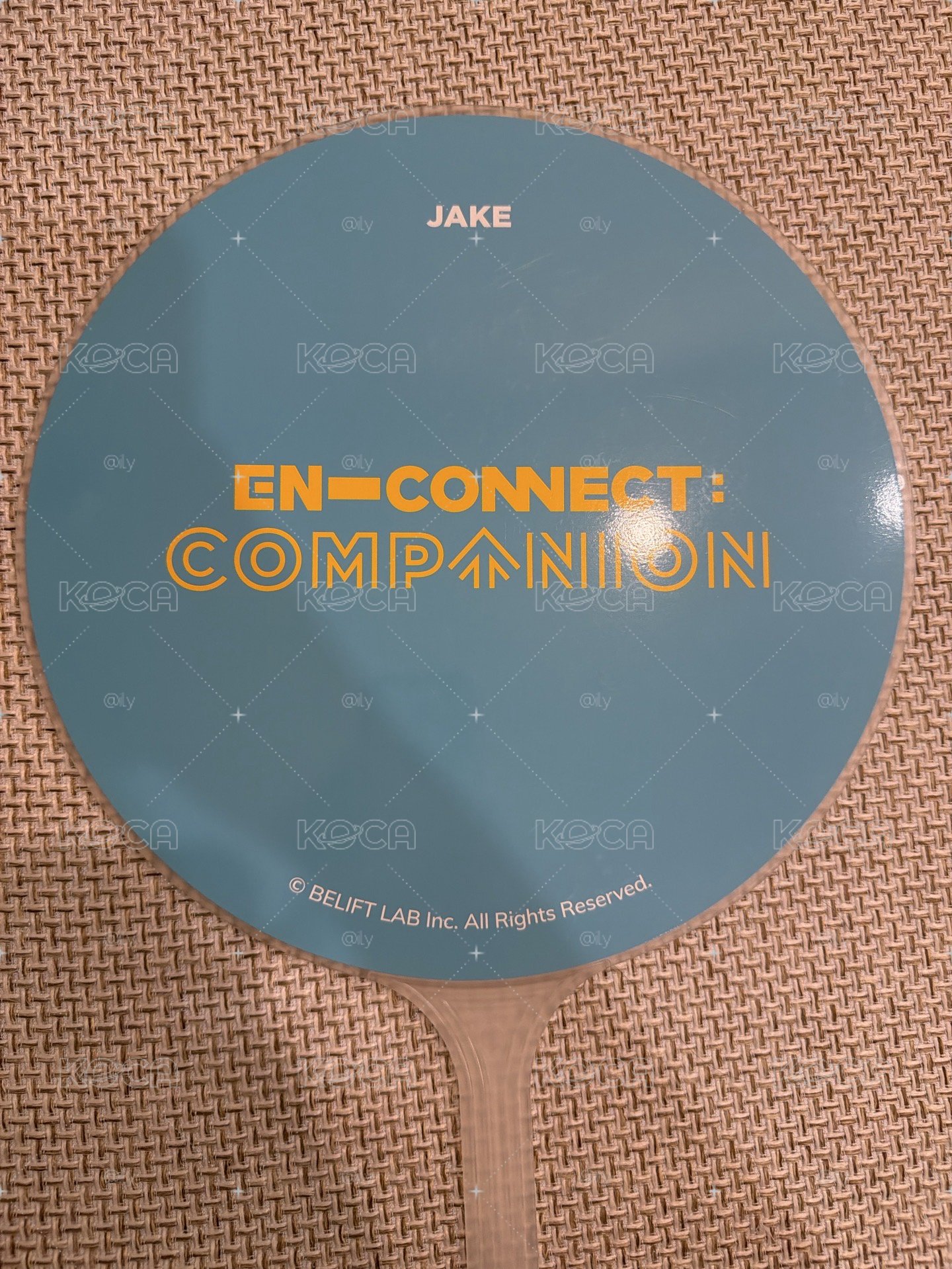 2021 EN-CONNECT FM 扇子 ENHYPEN JAKE