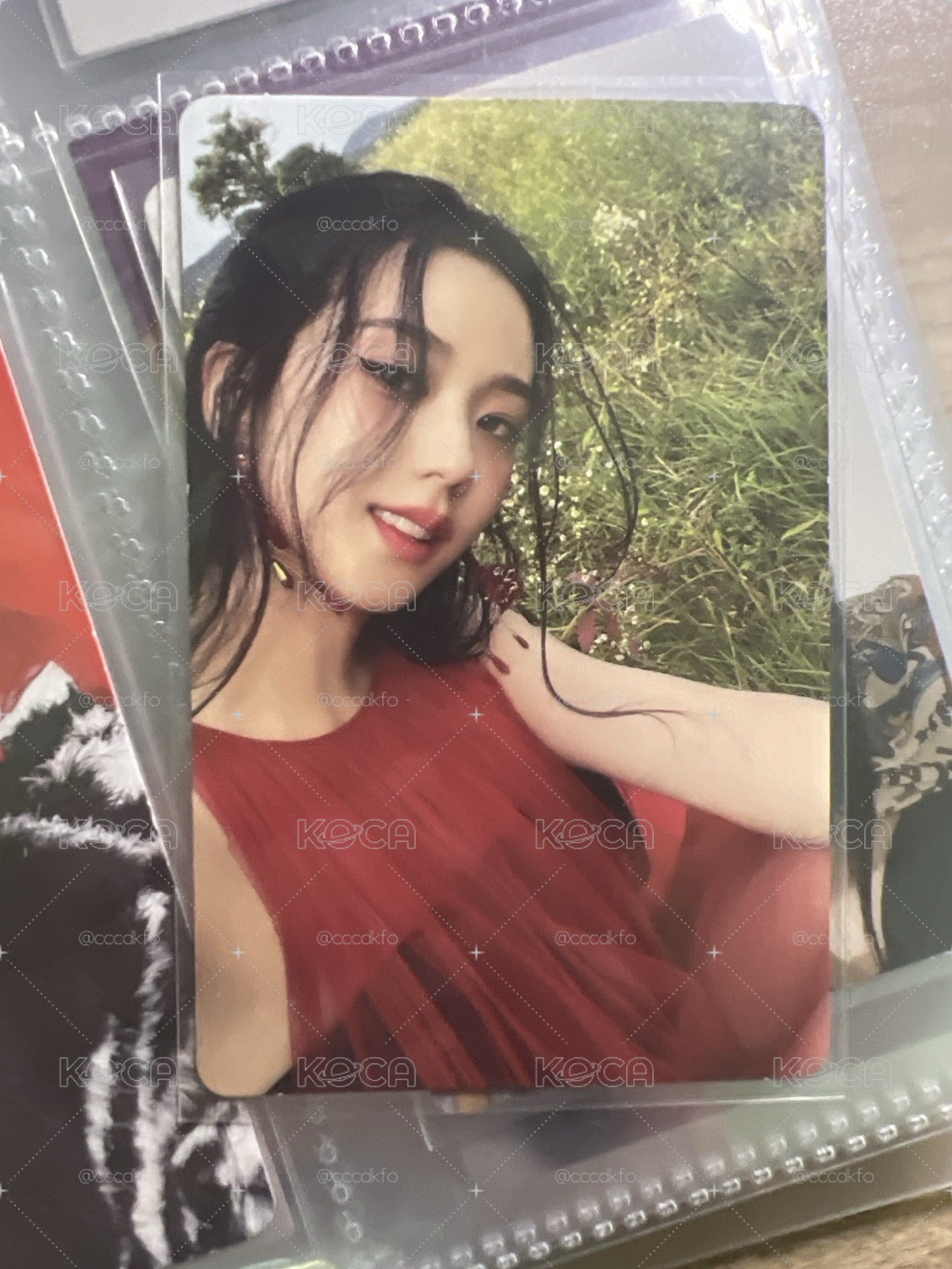 BP JISOO草地秀
