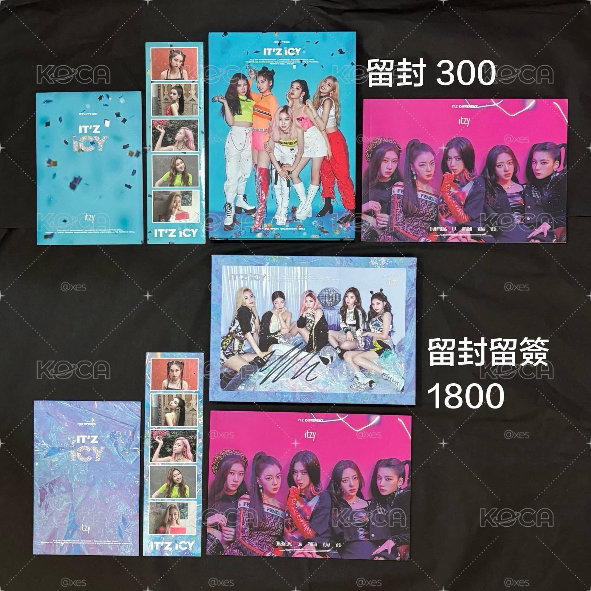 ITZY IT’ICY 空專+預購禮 留真親簽