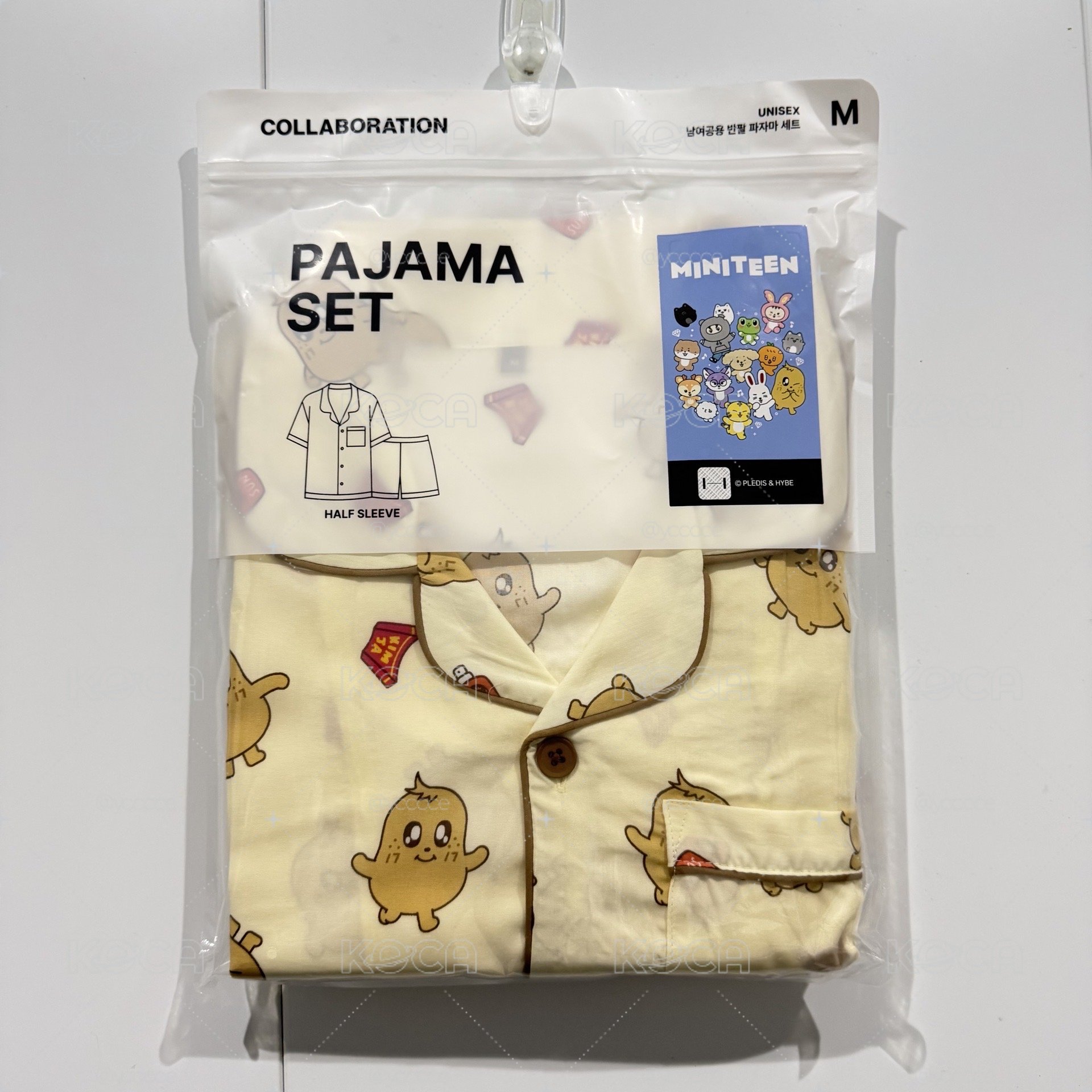 SEVENTEEN MINITEENxSPAO 聯名睡衣｜KIMJA 尺寸M